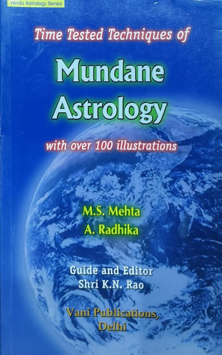 Mundane Astrology…..K.N.Rao – Telugu Pustakalu